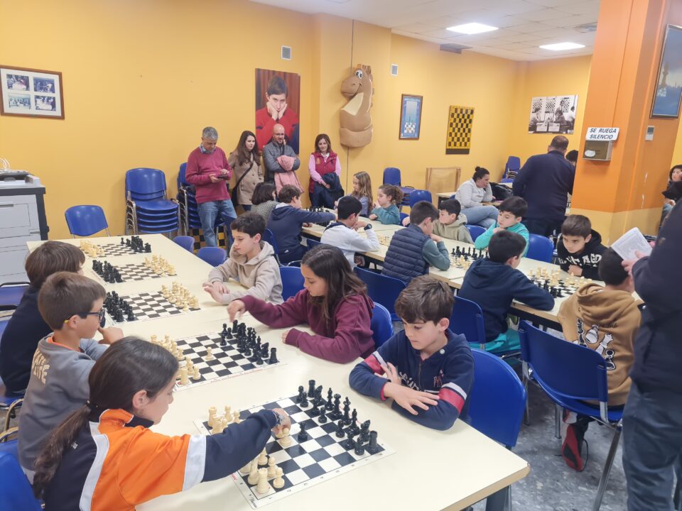 Comienzo XIII Liga Escolar de Ajedrez