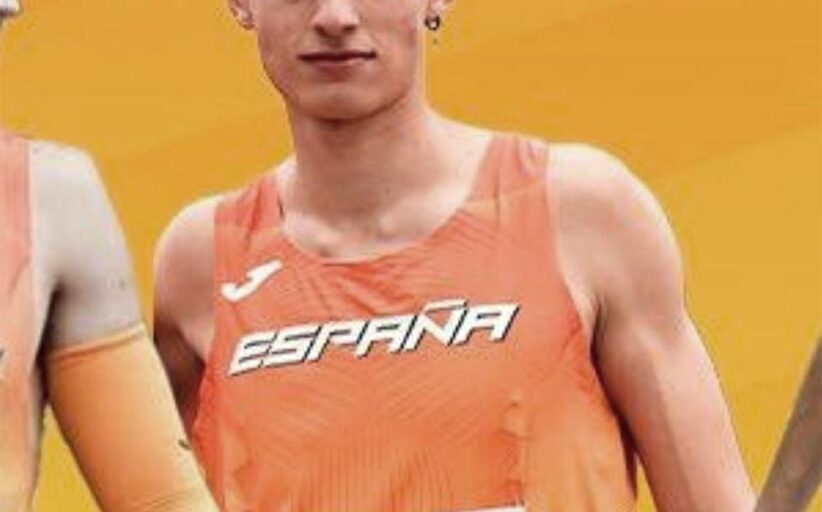 Carlos Dorado representará a España en el relevo 4x100 del Mundial Júnior en China