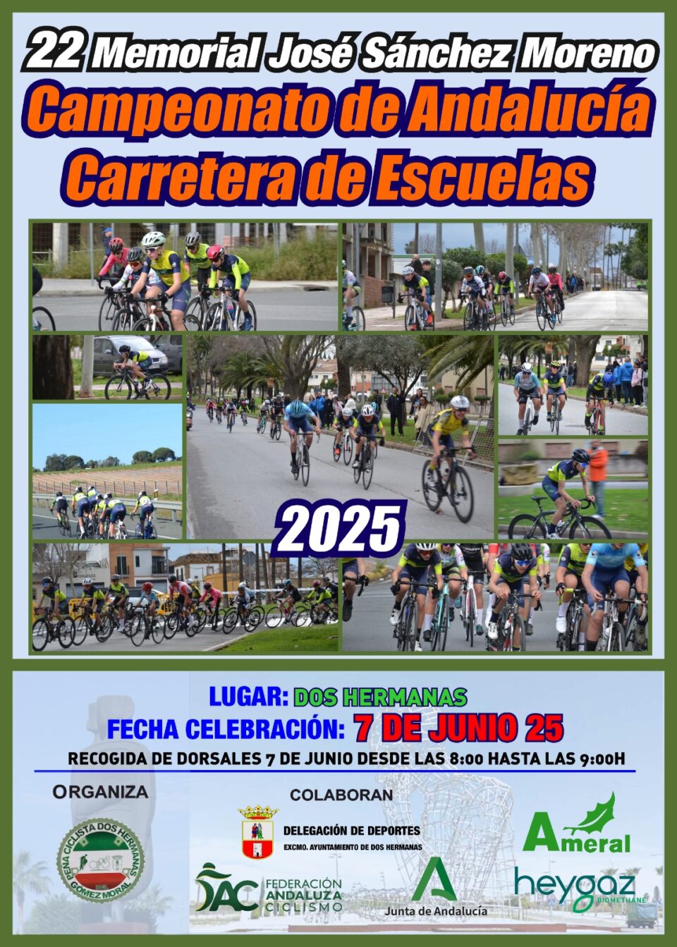 22º Memorial José Sánchez Moreno - Campeonato de Andalucía de Ciclismo Carretera de Escuelas