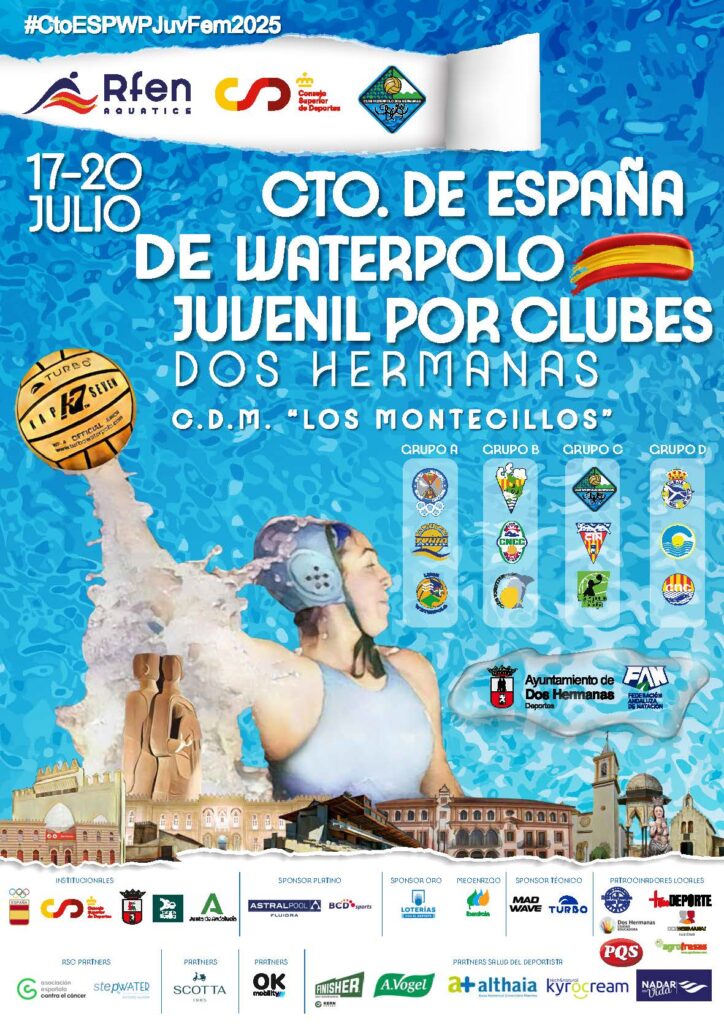 Campeonato de España Juvenil Femenino de Waterpolo 2025 en Dos Hermanas