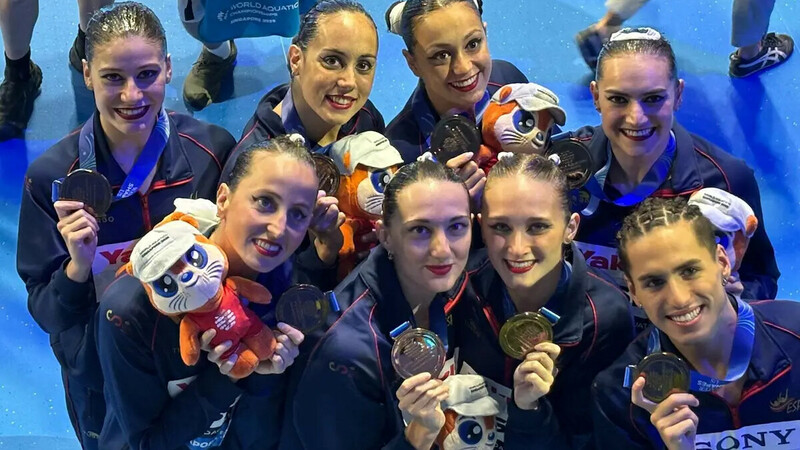 Marina García Polo cierra un Mundial histórico con tres bronces en Singapur