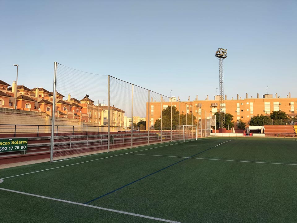 Ampliación de Redes de Protección en el Estadio Municipal Miguel Román (PLAN MIDE)