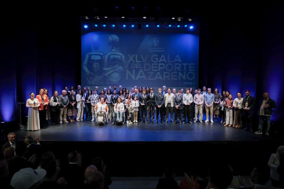 Dos Hermanas celebra la XLV Gala del Deporte Nazareno con una noche de emoción y reconocimiento