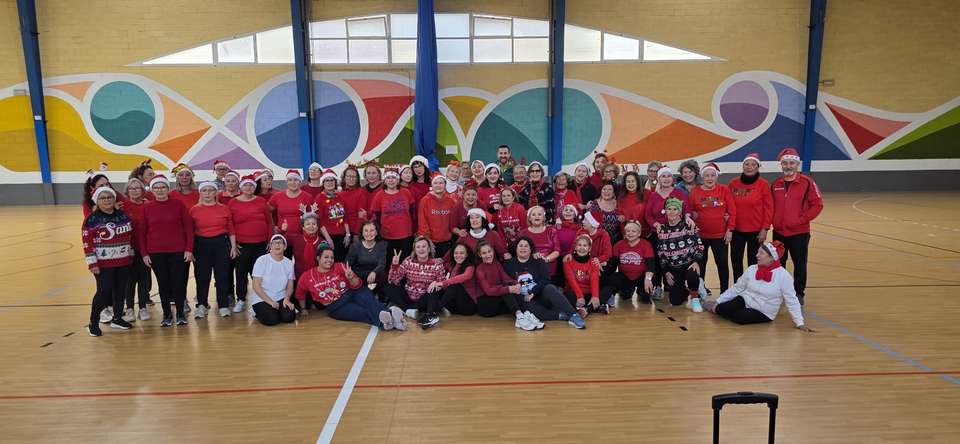 Deporte Solidario en las escuelas deportivas  municipales con exhibiciones y concentraciones de navidad
