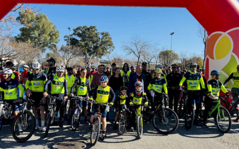 Más de 2.000 personas participan en el Día de la Rueda
