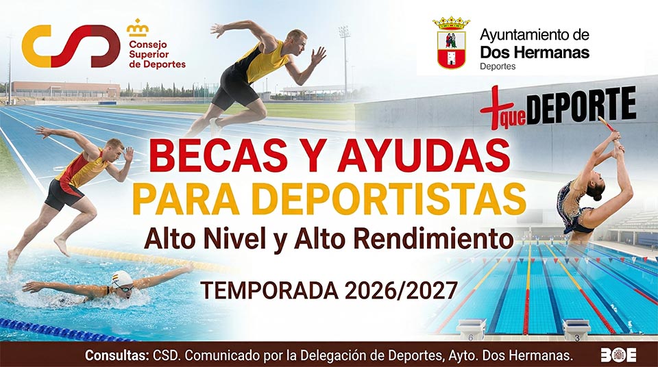 Becas y ayudas para deportistas de alto nivel o alto rendimiento deportivo