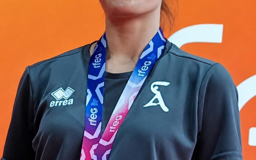 Sofía Gómez se proclama campeona de España de gimnasia acrobática