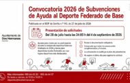 Convocatoria 2026 de Subvenciones de Ayuda al Deporte Federado de Base